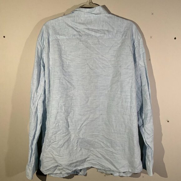 Marc Anthony Button Down Shirt Mens XXL Slim Fit Luxury Collar - Picture 3 of 3